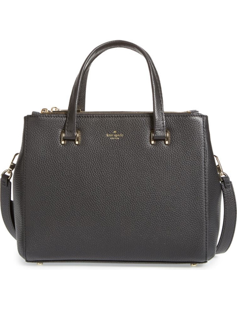 Kate Spade- hopkins street fallon leather satchel
